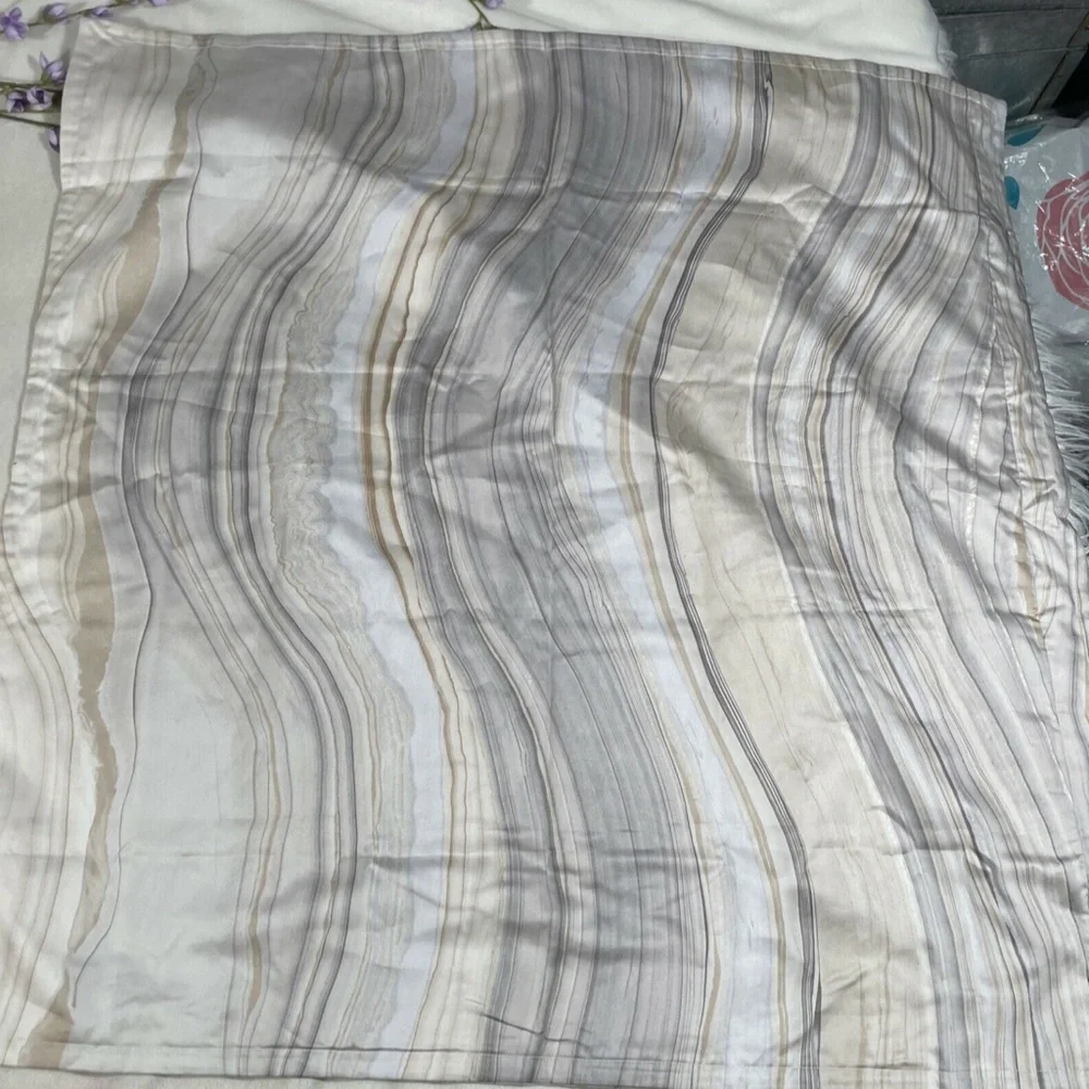NEW Hotel Collection Agate Pima Cotton‎ (2) European Sham Euro